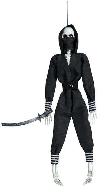 Halloween Pop Ninja Skelet 45cm van Fiestas Guirca koop je bij Partywinkel