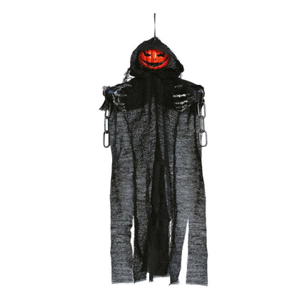 Halloween Pop Pompoen Met Cape 50cm van Fiestas Guirca koop je bij Partywinkel