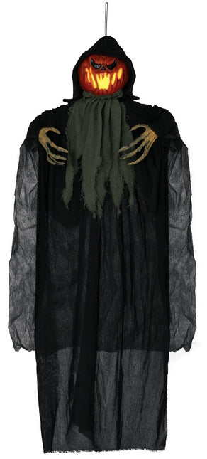 Halloween Pop Pompoen Met Licht 1,2m van Fiestas Guirca koop je bij Partywinkel