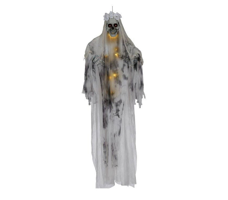 Halloween Pop Skelet Bruid 1,8m van Fiestas Guirca koop je bij Partywinkel
