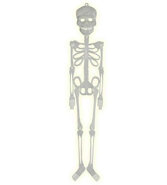 Halloween Pop Skelet Glow In The Dark 75cm van Fiestas Guirca koop je bij Partywinkel