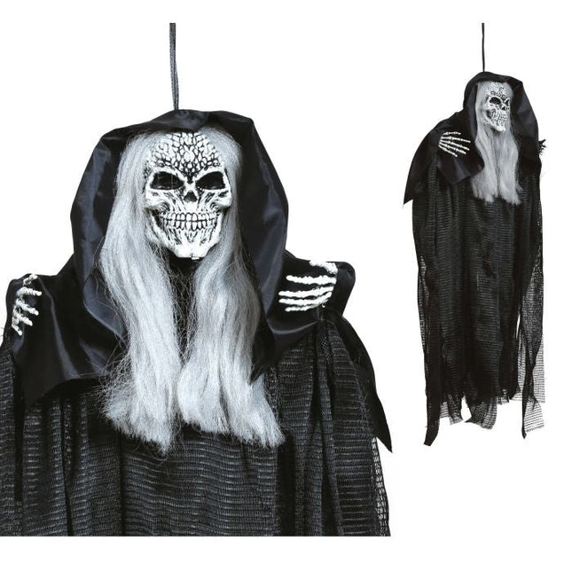 Halloween Pop Skelet Met Cape 55cm van Fiestas Guirca koop je bij Partywinkel