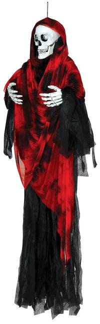 Halloween Pop Skelet Met Licht En Beweegbare Ogen 1,7m van Fiestas Guirca koop je bij Partywinkel
