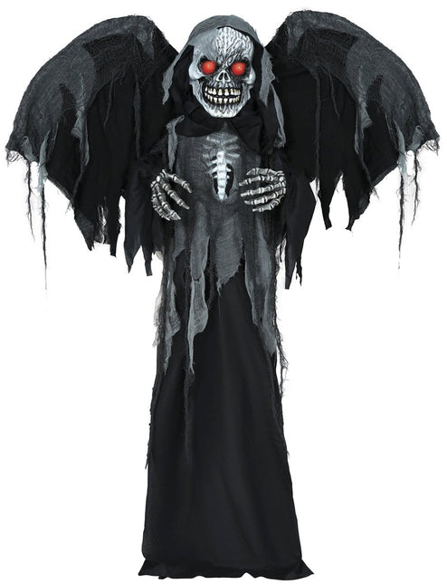 Halloween Pop Skelet Met Licht, Geluid En Beweging 1,8m van Fiestas Guirca koop je bij Partywinkel