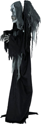 Halloween Pop Skelet Met Licht, Geluid En Beweging 1,8m van Fiestas Guirca koop je bij Partywinkel
