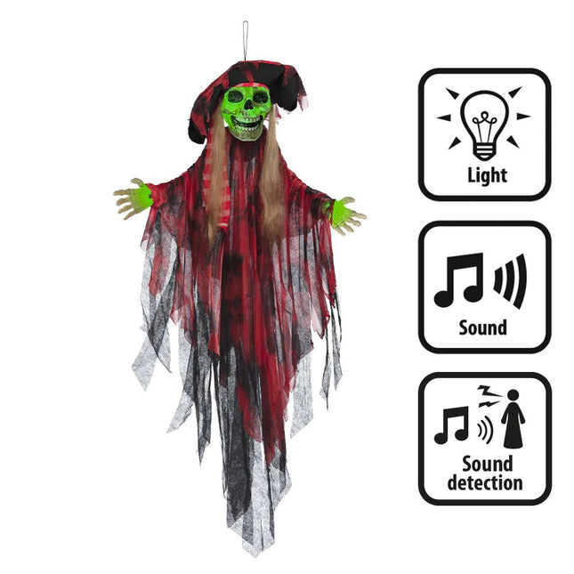 Halloween Pop Skelet Piraat van Boland koop je bij Partywinkel