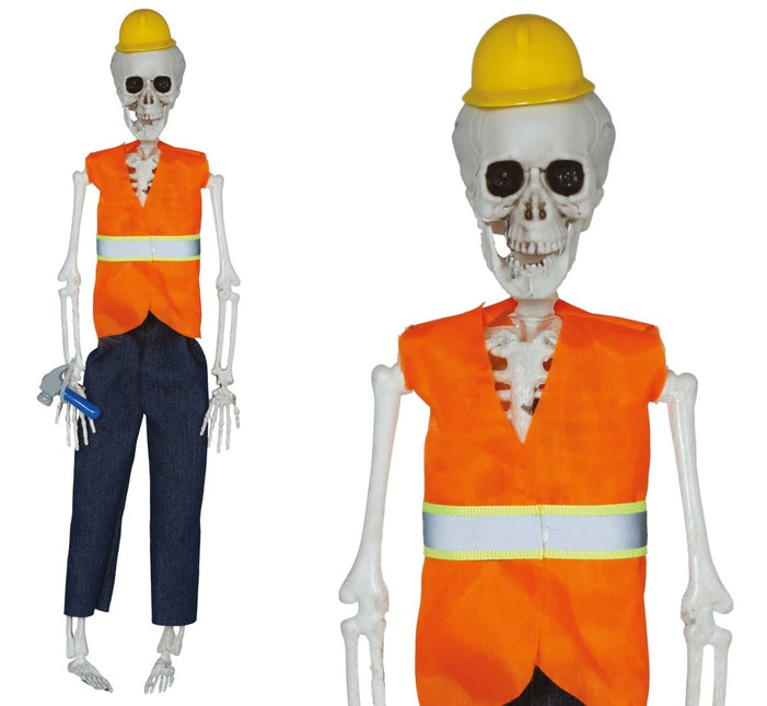 Halloween Pop Skelet Wegwerker 40cm van Fiestas Guirca koop je bij Partywinkel