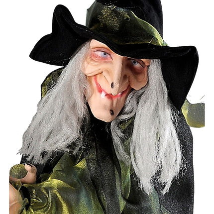 Halloween Pop Vliegende Heks 1m van Widmann koop je bij Partywinkel