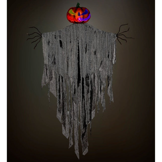 Halloween Pop Vogelverschrikker Met Knipperende Ogen 1,52m van Widmann koop je bij Partywinkel