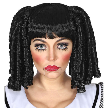 Halloween Pruik Pop van Widmann koop je bij Partywinkel