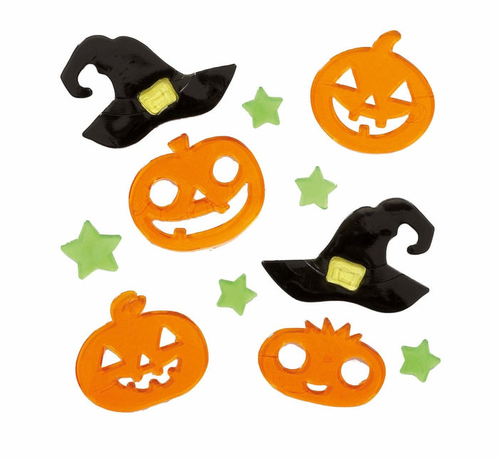 Halloween Raamdecoratie Pompoenen van Fiestas Guirca koop je bij Partywinkel