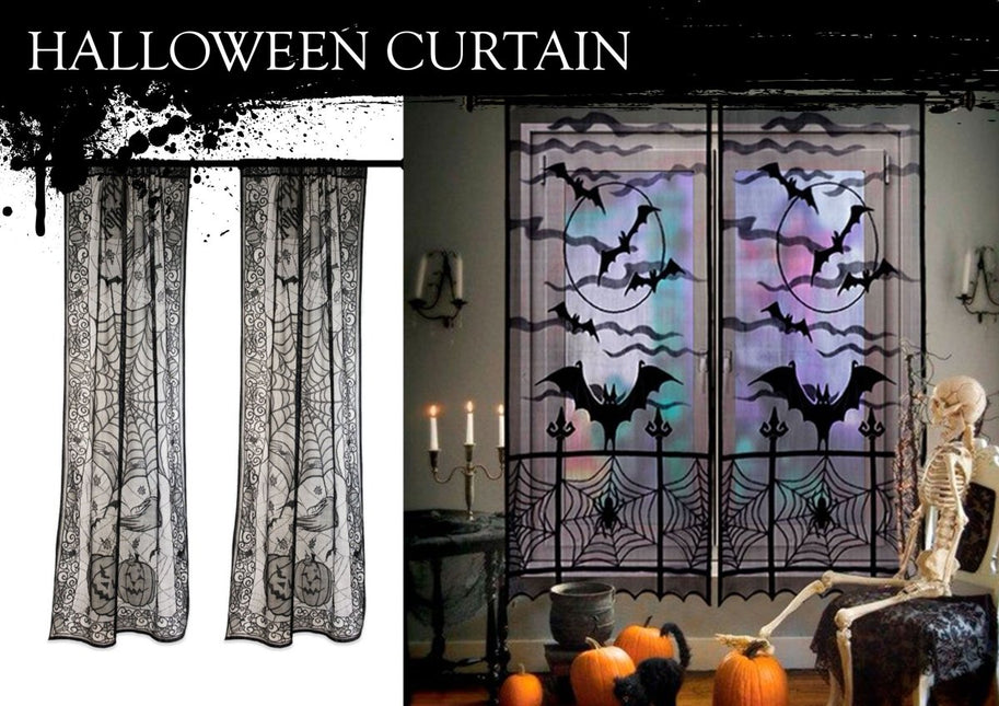 Halloween Raamsticker Gotisch 2,13m van Fiestas Guirca koop je bij Partywinkel