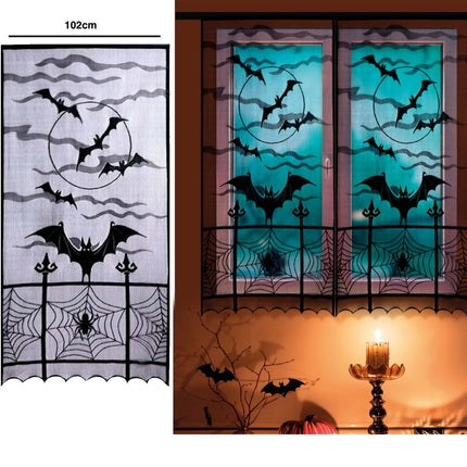 Halloween Raamsticker Heks 2,13m van Fiestas Guirca koop je bij Partywinkel
