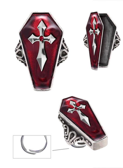 Halloween Ring Doodskist van Fiestas Guirca koop je bij Partywinkel