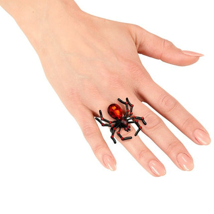 Halloween Ring Rood Spin van Widmann koop je bij Partywinkel