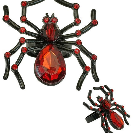 Halloween Ring Rood Spin van Widmann koop je bij Partywinkel