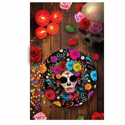 Halloween Schaal Doodshoofd 32cm van Fiestas Guirca koop je bij Partywinkel
