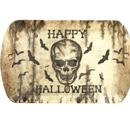 Halloween Schedel Dienblad 39cm van Fiestas Guirca koop je bij Partywinkel