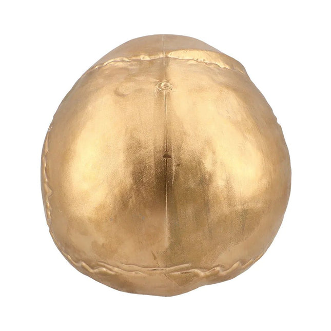 Halloween Schedel Goud 24cm van Boland koop je bij Partywinkel
