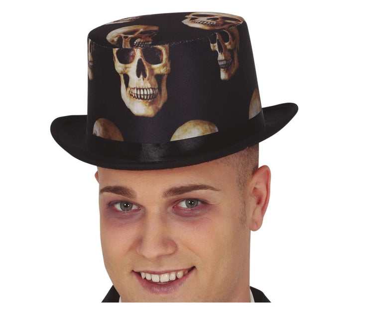Halloween Schedel Hoed van Fiestas Guirca koop je bij Partywinkel
