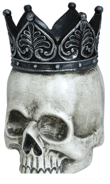 Halloween Schedel Met Kroon van Fiestas Guirca koop je bij Partywinkel