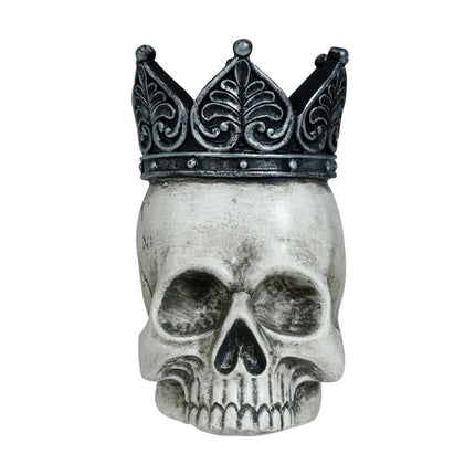 Halloween Schedel Met Kroon van Fiestas Guirca koop je bij Partywinkel