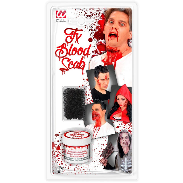 Halloween Schminkset Bloed 2 delig van Widmann koop je bij Partywinkel