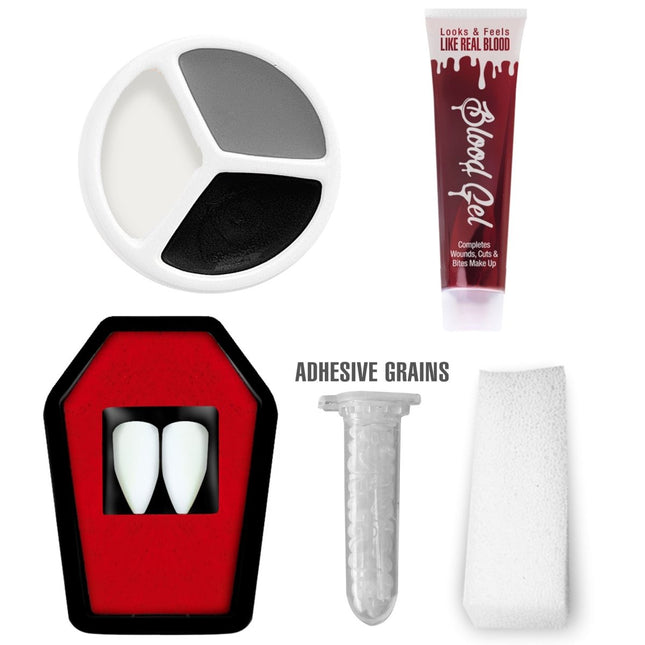 Halloween Schminkset Dracula 5 delig van Widmann koop je bij Partywinkel