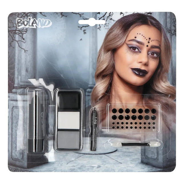 Halloween Schminkset Gothic 5 delig van Boland koop je bij Partywinkel