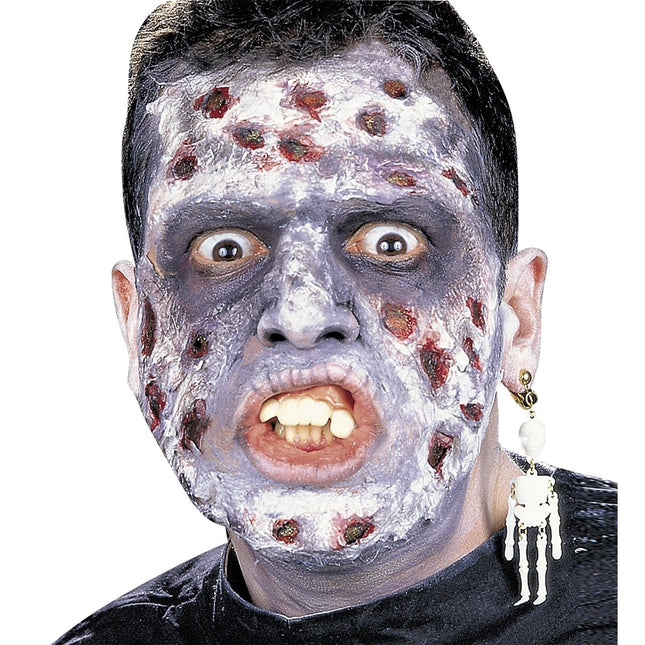 Halloween Schminkset Zombie 4 delig van Widmann koop je bij Partywinkel