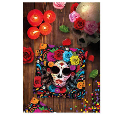 Halloween Servetten Doodshoofd 33cm van Fiestas Guirca koop je bij Partywinkel