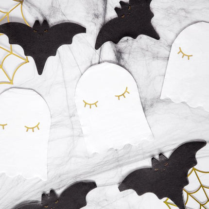 Halloween Servetten Spook 28cm 20st van Partydeco koop je bij Partywinkel