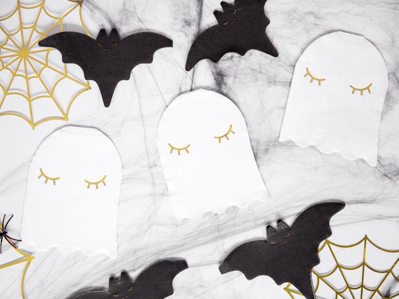 Halloween Servetten Spook 28cm 20st van Partydeco koop je bij Partywinkel