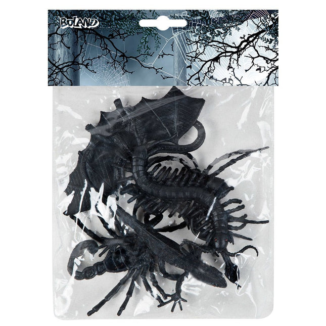 Halloween Set Griezelige Beesten 6 delig van Boland koop je bij Partywinkel