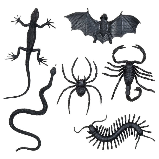 Halloween Set Griezelige Beesten 6 delig van Boland koop je bij Partywinkel