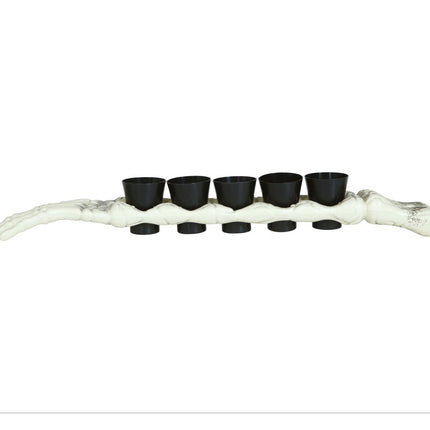 Halloween Shotglaasjes Skeletarm 50cm 5 delig van Fiestas Guirca koop je bij Partywinkel