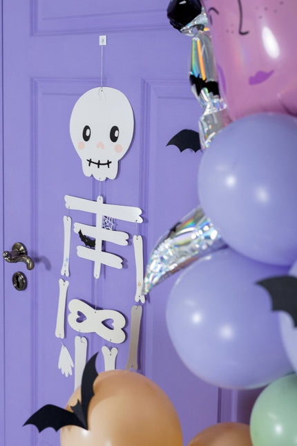Halloween Skelet 1,10m van Partydeco koop je bij Partywinkel