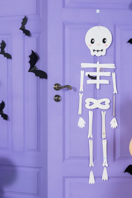 Halloween Skelet 1,10m van Partydeco koop je bij Partywinkel