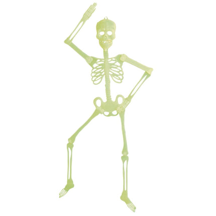 Halloween Skelet Glow In The Dark 90cm van Widmann koop je bij Partywinkel