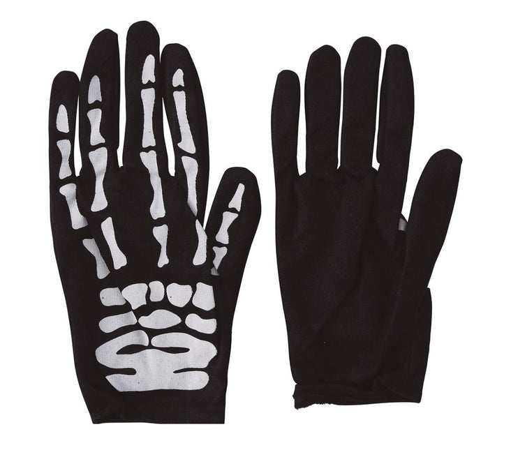 Halloween Skelet Handschoenen Kind van Fiestas Guirca koop je bij Partywinkel