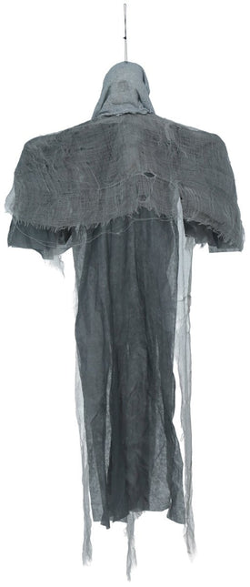 Halloween Skelet Hangend Geest Met Licht, Geluid En Beweging 1,10m van Fiestas Guirca koop je bij Partywinkel