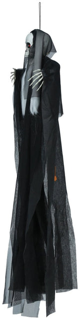 Halloween Skelet Hangend Met Licht, Geluid En Beweging 1,05m van Fiestas Guirca koop je bij Partywinkel