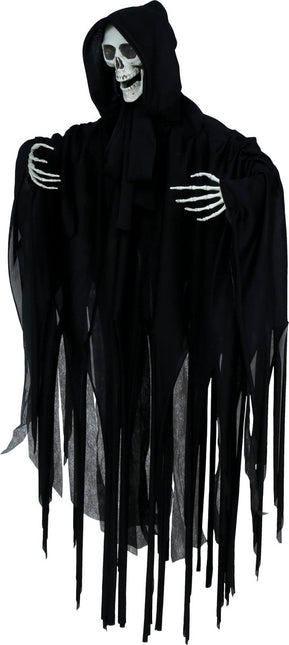 Halloween Skelet Hangend Met Licht, Geluid En Beweging 90cm van Fiestas Guirca koop je bij Partywinkel