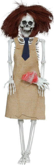 Halloween Skelet Hangend Met Schort 40cm van Fiestas Guirca koop je bij Partywinkel