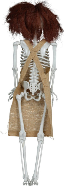 Halloween Skelet Hangend Met Schort 40cm van Fiestas Guirca koop je bij Partywinkel