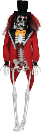 Halloween Skelet Hangend Ringmeester 42cm van Fiestas Guirca koop je bij Partywinkel