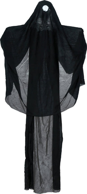 Halloween Skelet Hangende Non Met Licht 1,15m van Fiestas Guirca koop je bij Partywinkel
