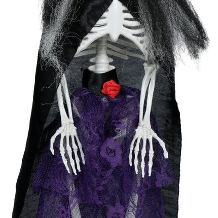 Halloween Skelet Heks Jurk 47cm van Fiestas Guirca koop je bij Partywinkel