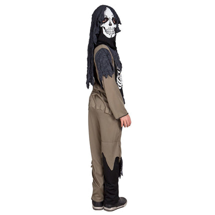 Halloween Skelet Kostuum Zombie Kind van Boland koop je bij Partywinkel