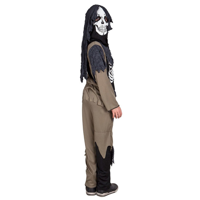 Halloween Skelet Kostuum Zombie Kind van Boland koop je bij Partywinkel